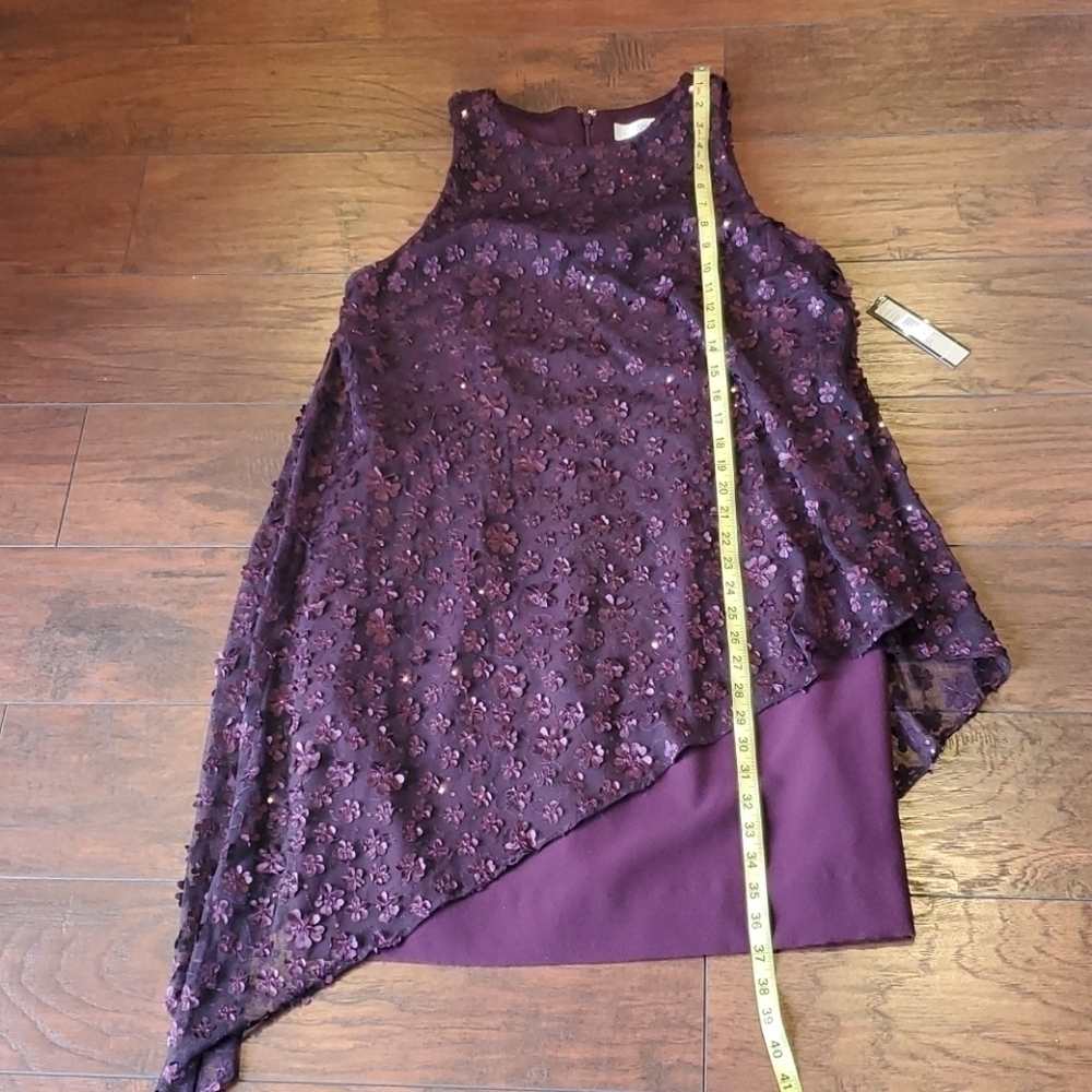 NWT Tahari Floral floral dress sz 12 - Picture 7 of 10